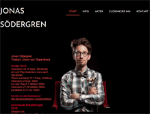 Tablet Screenshot of jonassodergren.com